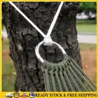 2pcs 2m Hammock Tied Rope Park Tree Hanging Swing Chair Bed Strap (White) .