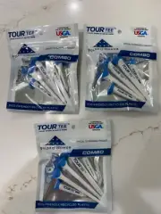 3 PACK !! Tour TEE Folds of Honor Adv Launch Technology More Distance! New!!