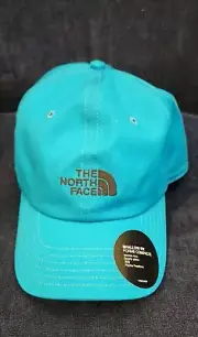 The North Face Hat Backyard Ballcap Adjustable New Black Logo Meridian Blue