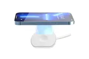 Orotec iGeni Portable 3in1 15W Fast Charge Magnetic Wireless Charger White