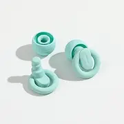 Ear Plugs - Noise Reduction & Cancelling - SNR 33dB - Suitable for Sleep, Work, Travel, Flying, Music Concerts & More (Light Blue, One Size)