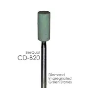 Dental Lab 5-Pack Diamond Green Stone BesQual CD-B20 for zirconia and porcelain