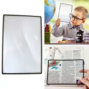 Card Reading PVC Magnifier Large Area Ultra Thin Name Film Magnifier For The