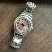 在飛比找Yahoo!奇摩拍賣優惠-SWATCH YSS201G 瑞士女錶 粉紅色錶面女錶