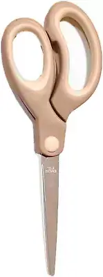 4 Packs Pastel Non Stick Scissors, All Purpose Stainless Steel Craft Scissors wi