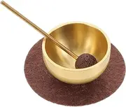 QUMIIRITY 1 Set Mini Sound Bowl Meditation Singing Bowl With Mallet And Cushion For Meditation Yoga Unique Sound Therapy - Home Travel