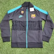 Nike Barcelona I96 Youth Anthem Jacket Dark Smoke Gray-Cabana