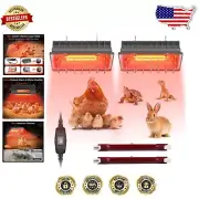 Durable 250W Infrared Heat Lamp for Poultry & Livestock - 9.84 ft Cord Included