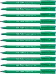 Pentel Ball Rollerball 0.8mm Medium Nib Blue Ink, Box of 12 Pens (R50-C)