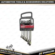 7 Pcs of PK Tool Metric Reversible Cr-V Ratchet Combination Spanner Set
