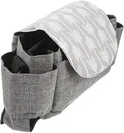 UPKOCH 2 Pcs Heavy Duty Polyester Stroller Organizer Bag Diaper Storage Bag for Baby