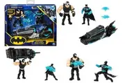 BATMAN DC Comics Batcycle with Exclusive Batman and Clayface 4-Inch Figure Bike