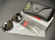 RAY BAN JUSTIN POLARIZED RB4165 SILVER MIRROR LENSES 55 • 17 SUNGLASSES