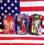 WWE Rey Mysterio ,AEW Orange Cassidy & WWE Theory Action Figures