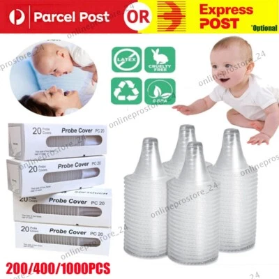 20-200x For Braun Probe Cover Thermoscan Ear Thermometer Replacement Filter Caps