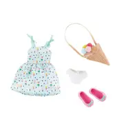5pc Kruselings Outfit Ice Cream Lover Accessory Costume Toy For 23cm Dolls 3y+