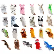 Animal Hand Puppet Plush Toy kindergarten Stage Props Kid Torytelling Gloves Toy