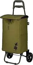Shifle 4042 Shopping Cart with Hyokkori Name and Cold Insulation Function, MC3.Snuff King Green, Free Size