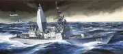 Dragon 1018 1/350 U.S.S. Arthur W Radford AEMSS Destroyer