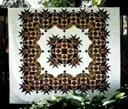 New Pieced Quilt Pattern 9 Month BOTM MAUNA KEA 102"x102" OR 34"x34"