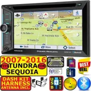 FITS 07-16 TUNDRA-SEQUOIA NAVIGATION BLUETOOTH USB CD/DVD AUX CAR RADIO STEREO (for: Toyota)