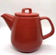 SWEEJAR Porcelain Teapot with Stainless Steel Infuser 40oz Red