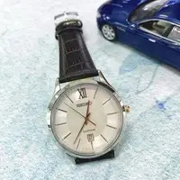 在飛比找森森購物網優惠-【SEIKO】精工 SGEH55P1 簡約時尚 羅馬字 藍寶