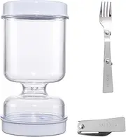 Pickles Jar With Sieve Pickles Hourglass Container Pickles Jar Separate Wet Dry Inverted Storage Holder