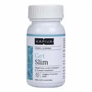 Kapiva 100% Natural Get Slim Capsules - For Weight Management and Digestion - 60