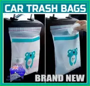 Disposable Self-Adhesive Garbage Rubbish Travel Sickness Vomit Car Trash Bags