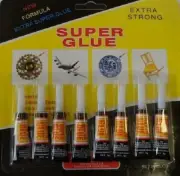 Super Glue DIY Home Plastic Leather Ceramics Rubber Metal Wood SuperGlue 3gm