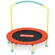 Fisher-Price WonderJump 36" Round Indoor Mini Trampoline, Multicolor (Open Box)
