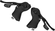 Bike Shifter Brake Levers, 2x8 Speed Bike Shifter Brake Lever Combo 16 Speed Set and with Shift Cable for Road