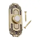 Metal Lighted Doorbell Wired Push Button Weather-resistant High-quality Metal