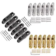 Single Individual Bridge Saddles Tailpiece for Electric Guitar B