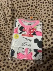 bonds X Disney zip wondersuit Minnie & Friends Sz 00 bnip (acc661