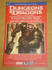 DUNGEONS & DRAGONS #11 RI MODULE EDITION 2011 IDW TYLER WALPOLE
