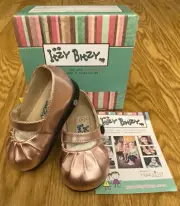 Itzy Bitzy Toddler Girl Size 5 Pink MaryJane Flat Spring Easter Comfort Shoe