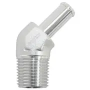 Aeroflow 45° 3/8"NPT to -6 100/450, AF845-06-06ANS