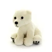 Living Nature SMOLS 15cm Naturli Polar Bear 0m+ Plush Toy Kids/Children White