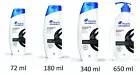 New Head & Shoulders Silky Black Anti Dandruff Shampoo Shiny Radiant Hair