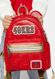 [Loungefly] NFL 49ers Mini Backpack