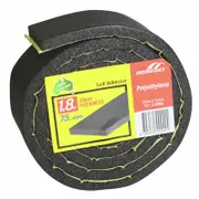 Moroday 75 x 10mm x 1.8m Adhesive Foam Roll