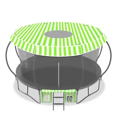 Trampoline Tent Cover for 12/14 Ft Round Trampolines, Outdoor Anti-UV Shade C...