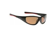 Ugly Fish PU5212 Unbreakable Black Frame/Brown Polarised Wrap Sunglasses