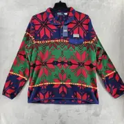 Polo Ralph Lauren Holiday SNOWFLAKE Fleece Pullover Jacket Mens XL NEW
