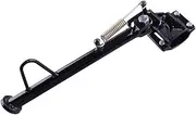 Motorcycle Power Support Kickstand Brace Parking Side Stand Leg Foot Compatible with ATV Quad Bike Buggy Black Iron