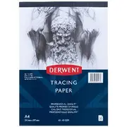 Derwent A4 60gsm Tracing Paper Pad 50 Sheets