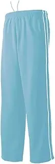 [Wundou] P2050-04 Piping Training Pants, Sweat Absorbent, Quick Drying, Jersey, Saxe Blue