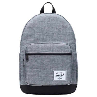 Unisex Herschel Pop Quiz Backpack 25L Raven Crosshatch Backpack